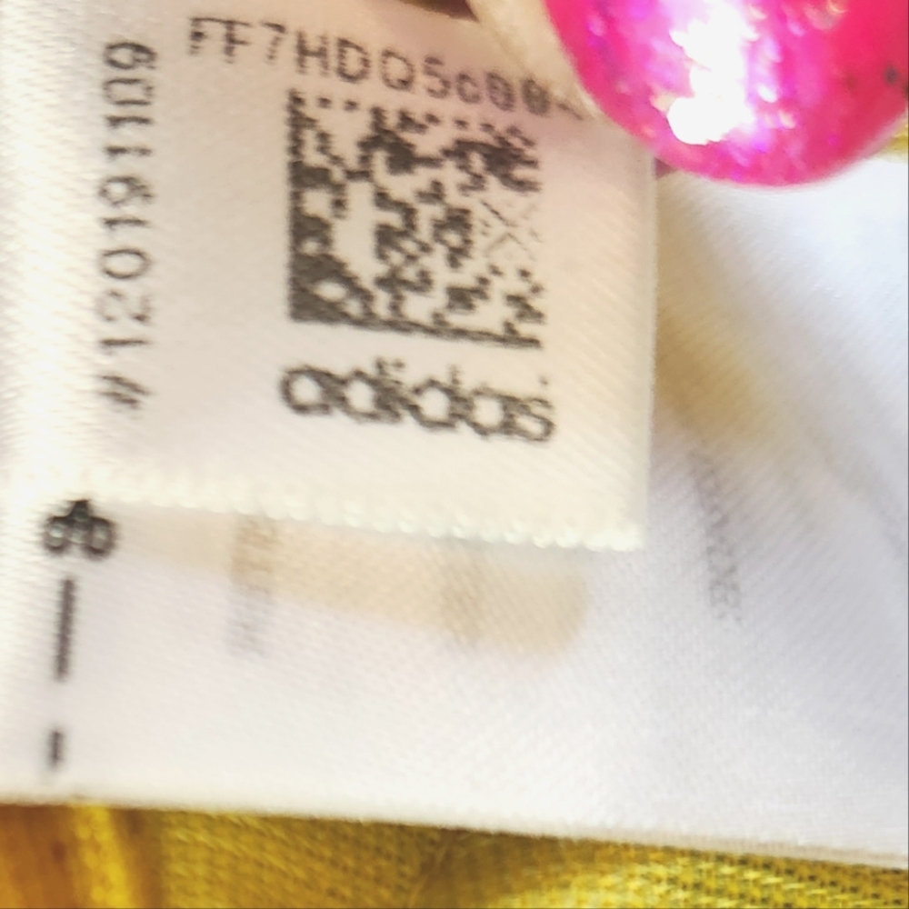 ADIDAS× Farm RIO Banana Leaf Yellow Royal Blue Zips Sporty Baseball Track Jacket - Picture 7 of 16
